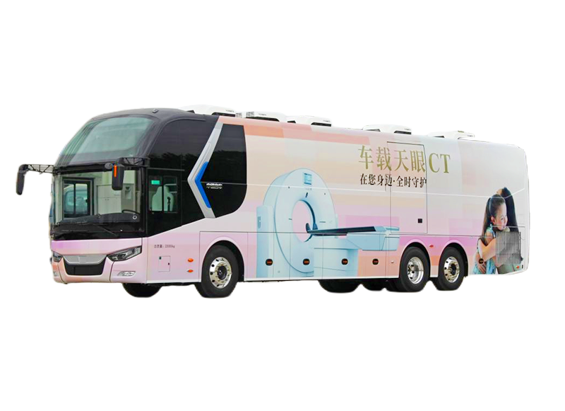 挪动吃瓜91载CT吃瓜91  CT体检医疗吃瓜91 金旅医用大巴客吃瓜91改装型